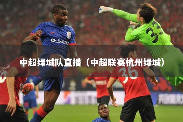 中超绿城队直播（中超联赛杭州绿城）