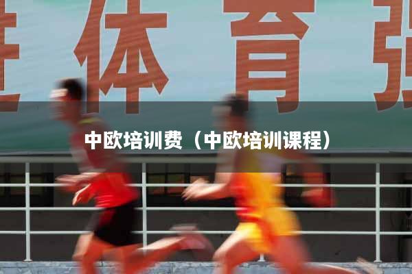 中欧培训费(中欧培训课程)